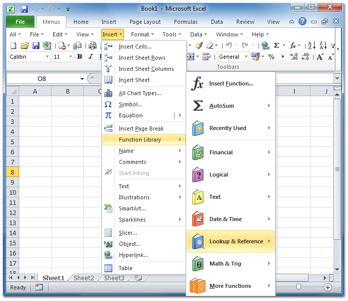 Microsoft excel 2013 functions