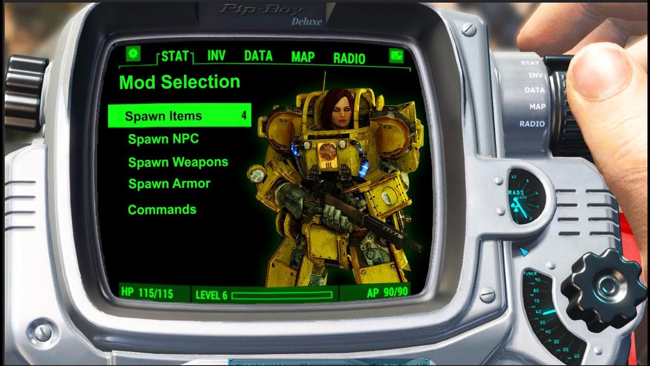 Fallout 4 Console Commands Mod - morningintel